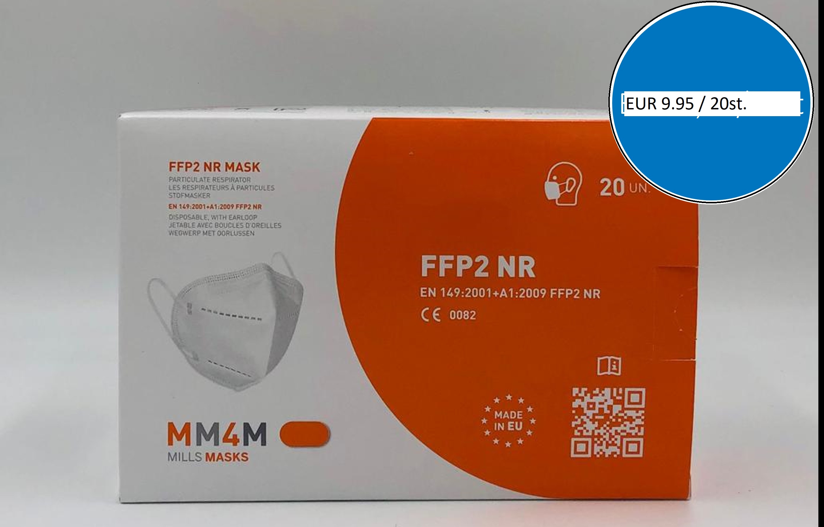 FFP2 Facemasks dox a 20pcs.